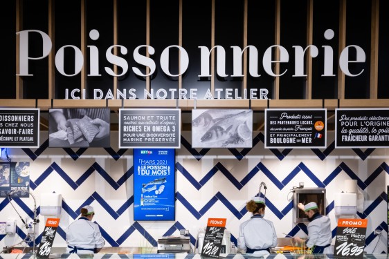 Rayon poissonnerie