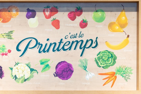 Rayon fruits et lég
